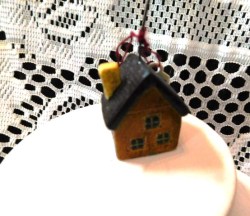 mini brown stone house b
